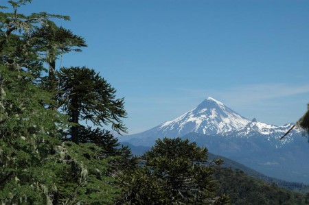 Volcan Lanin, Chile