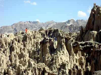 El Valle de la Luna , Bolivia