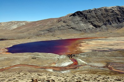 La Montaña Illimano y el Valle Milluni, Bolivia