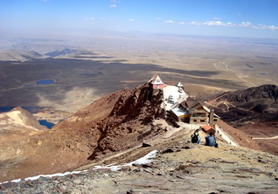 La Montaña Chacaltaya, Bolivia
