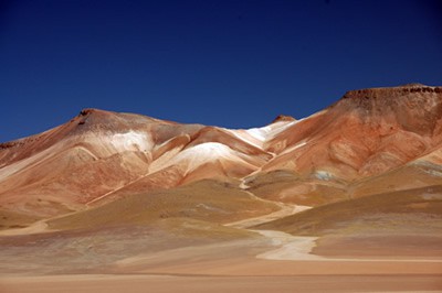 El desierto de Siloli , Bolivia