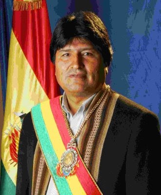 Presidente Evo Morales, Bolivia