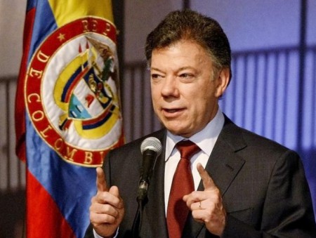 Presidente Juan Manuel Santos, Colombia