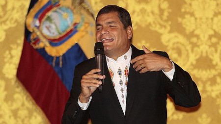 Presidente Rafael Correa ,Ecuador