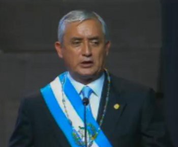 Presidente Otto Pérez Molina  ,Guatemala