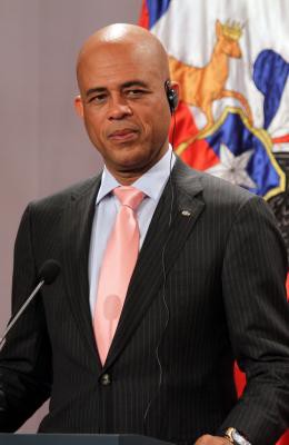 Presidente Michell Martelly ,haitì
